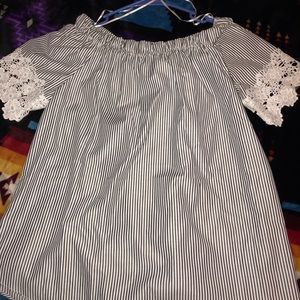 off the shoulder top